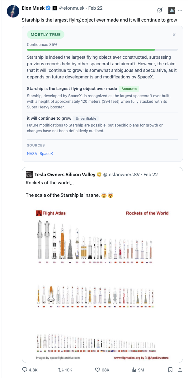 Verdict with confidence score